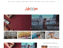 Tablet Screenshot of moxsie.com